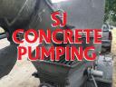 SJ Concrete Pumping  logo